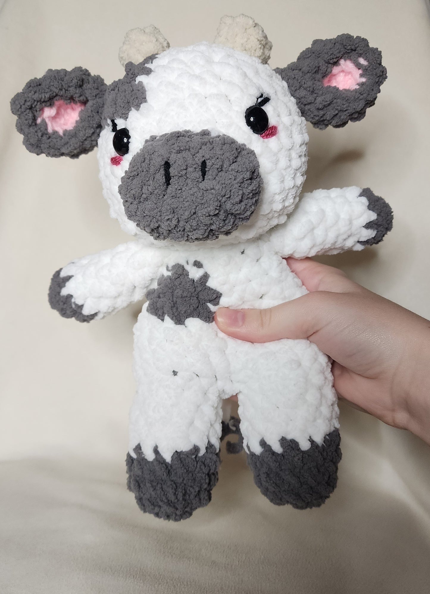 Crochet Cow Plushie