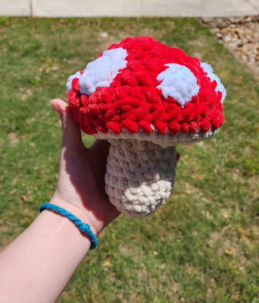 Crochet Mushroom Plushie