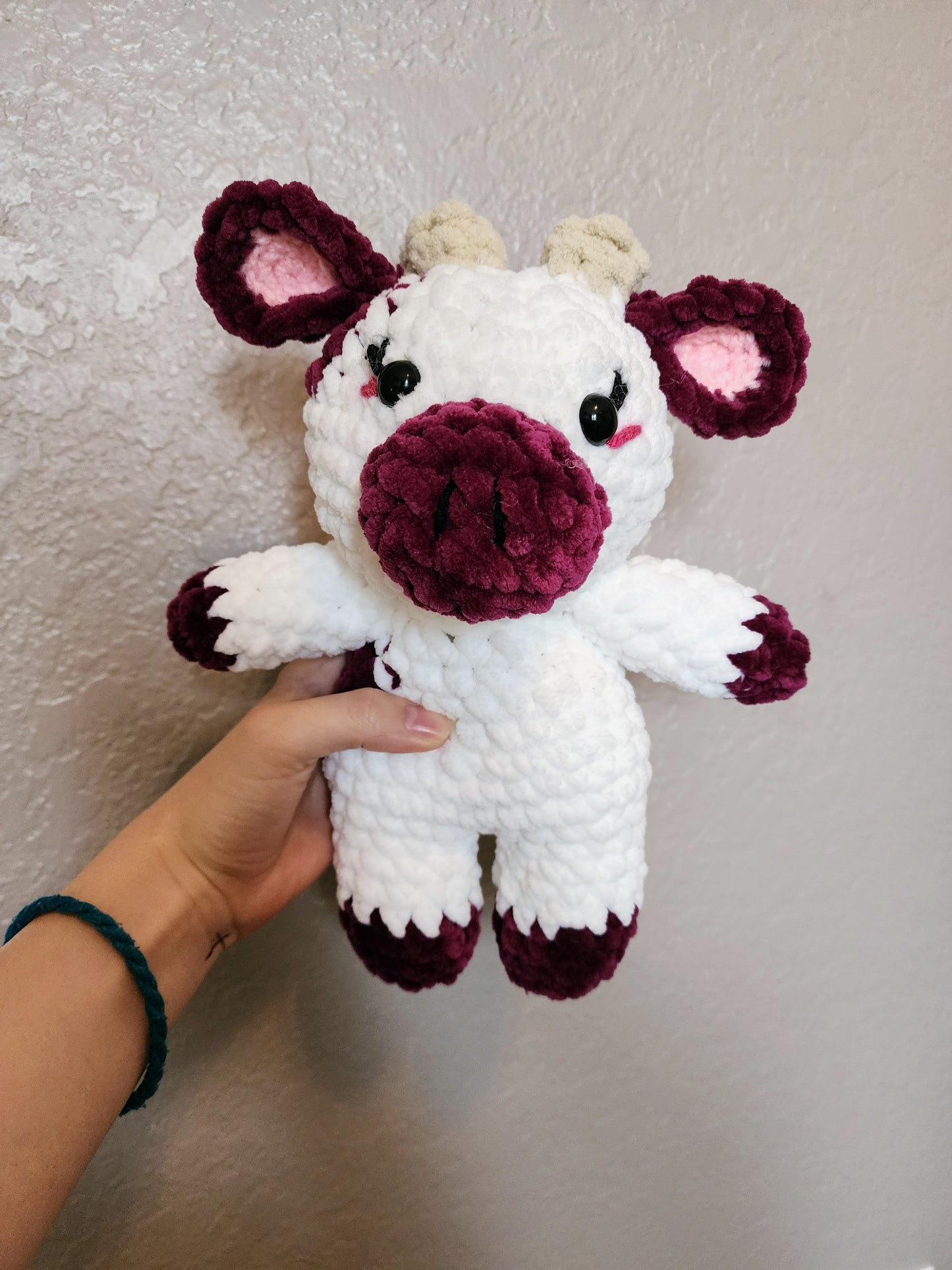 Crochet Cow Plushie