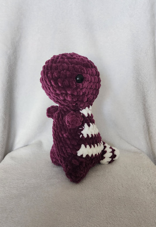 Crochet T-Rex Plushie