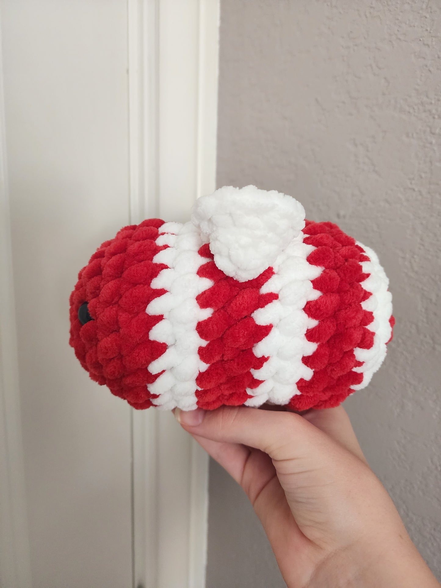 Crochet Peppermint Bee