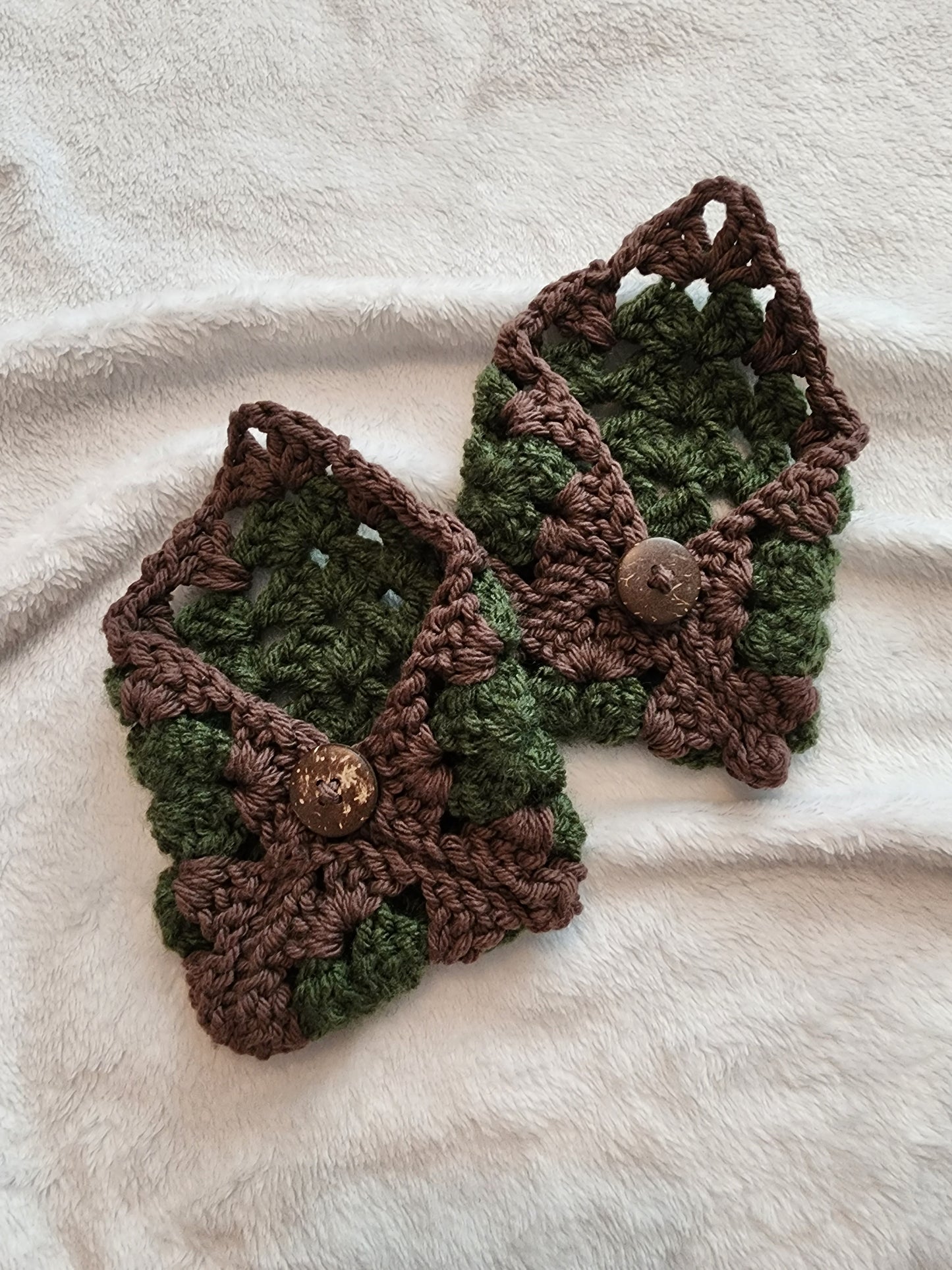 Crochet Wallet - green